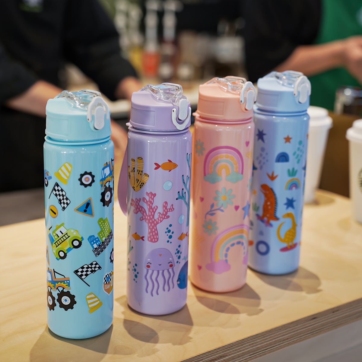 Sports Equipment Wagon - 1pc 750ml 23OZ cartoon car series