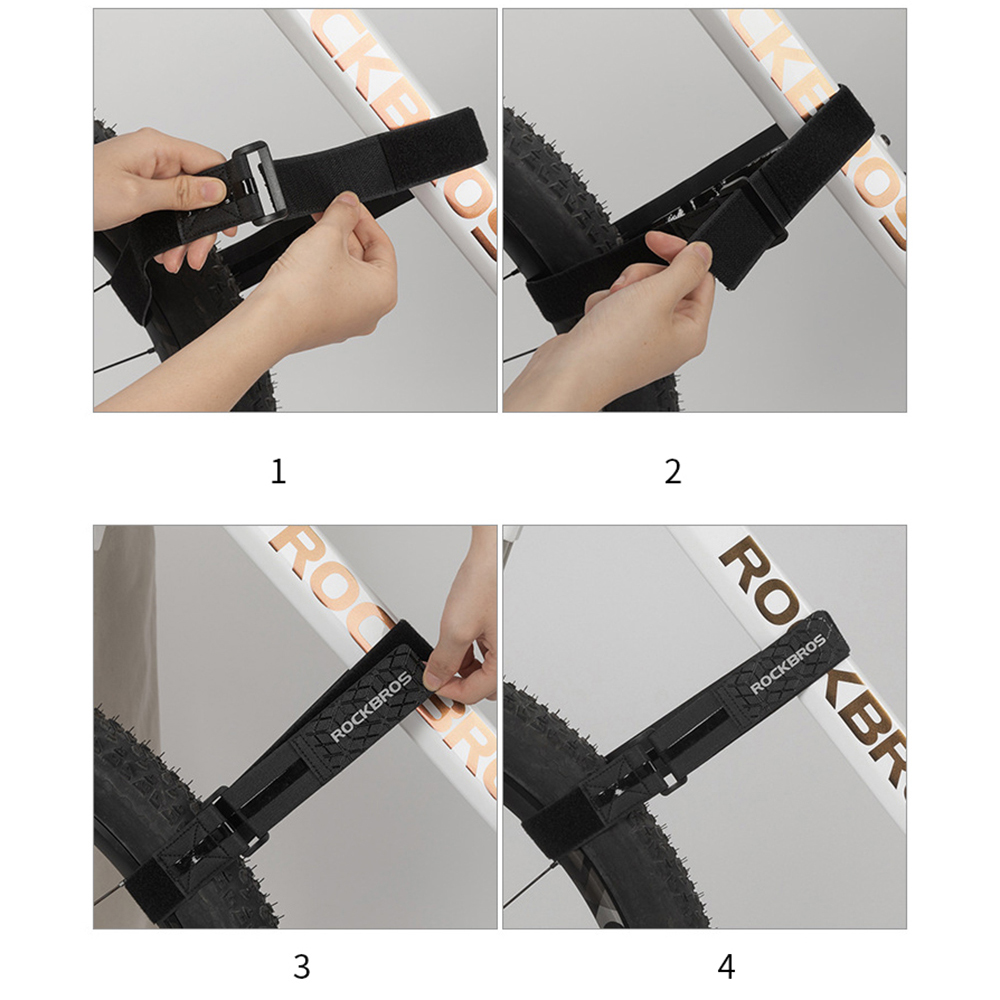 Sports Equipment Wagon - ROCKBROS Velcro Strap Super Load-Bearing Anti-Slip