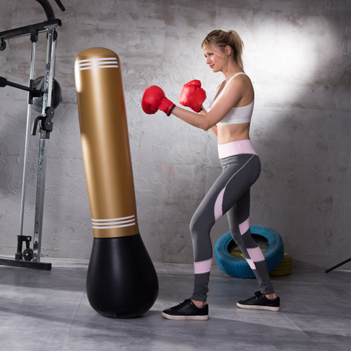 Inflatable Kicking Punching Ba - Sports Equipment Kids 评论和价格