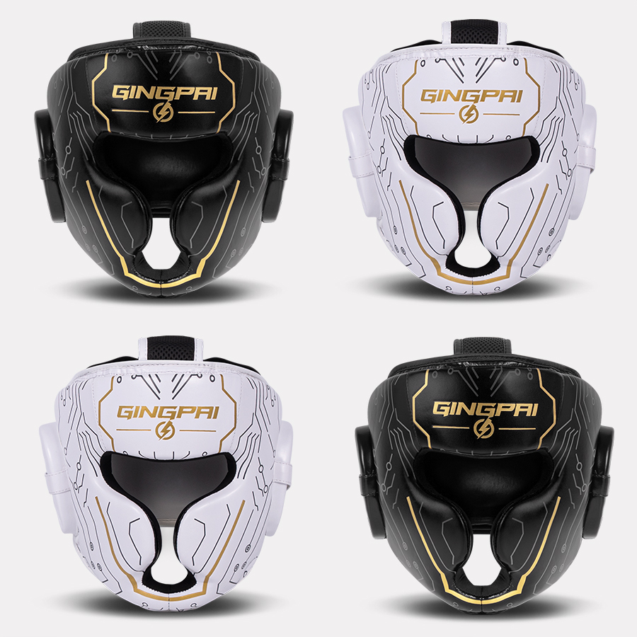 Full-covered Pu Boxing Helmet  - Sports Equipment Kids 评论和价格