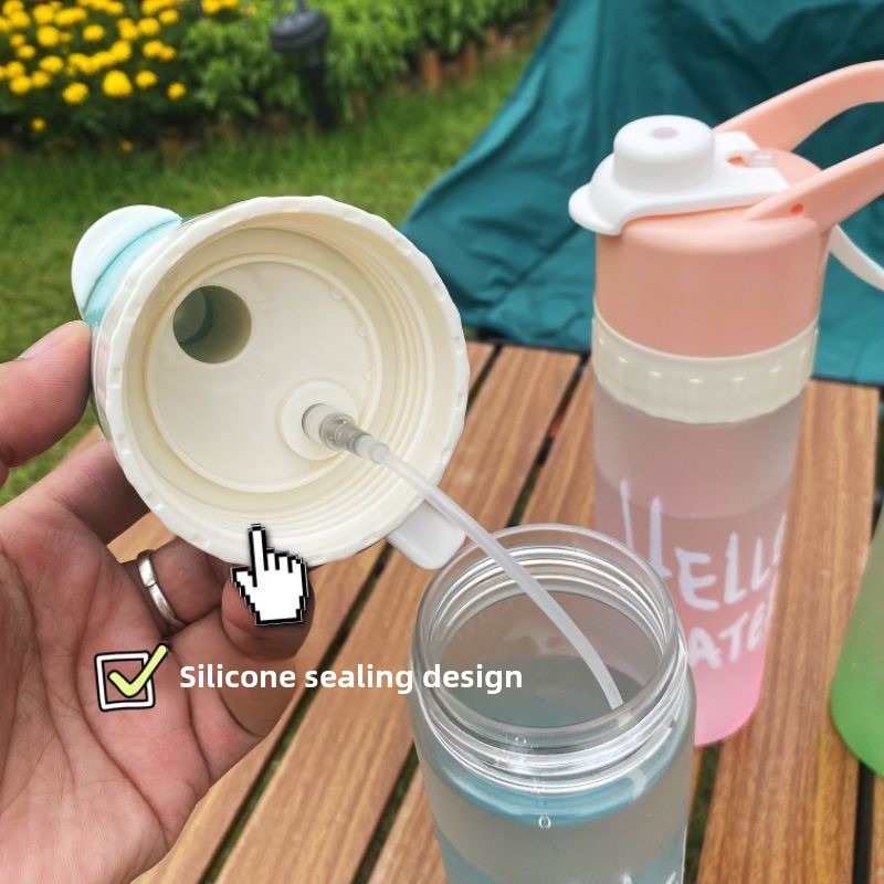 650ML BPA Free Mist Spray Wate - Sports Equipment Types 评论和价格