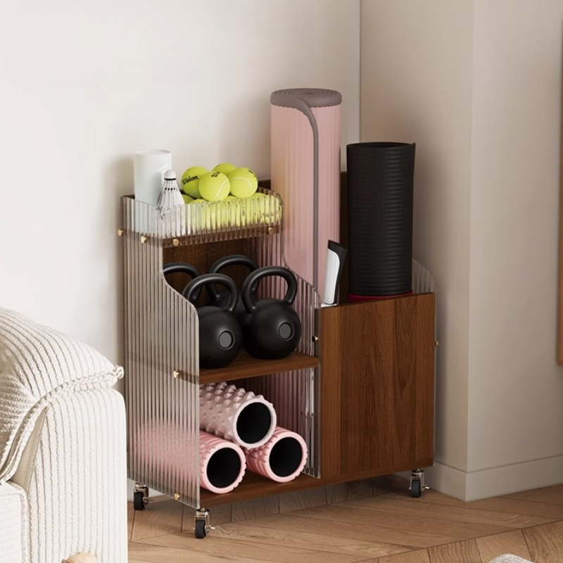 Yoga Mat Storage Organizer Bas - Sports Equipment Wagon 评论和价格