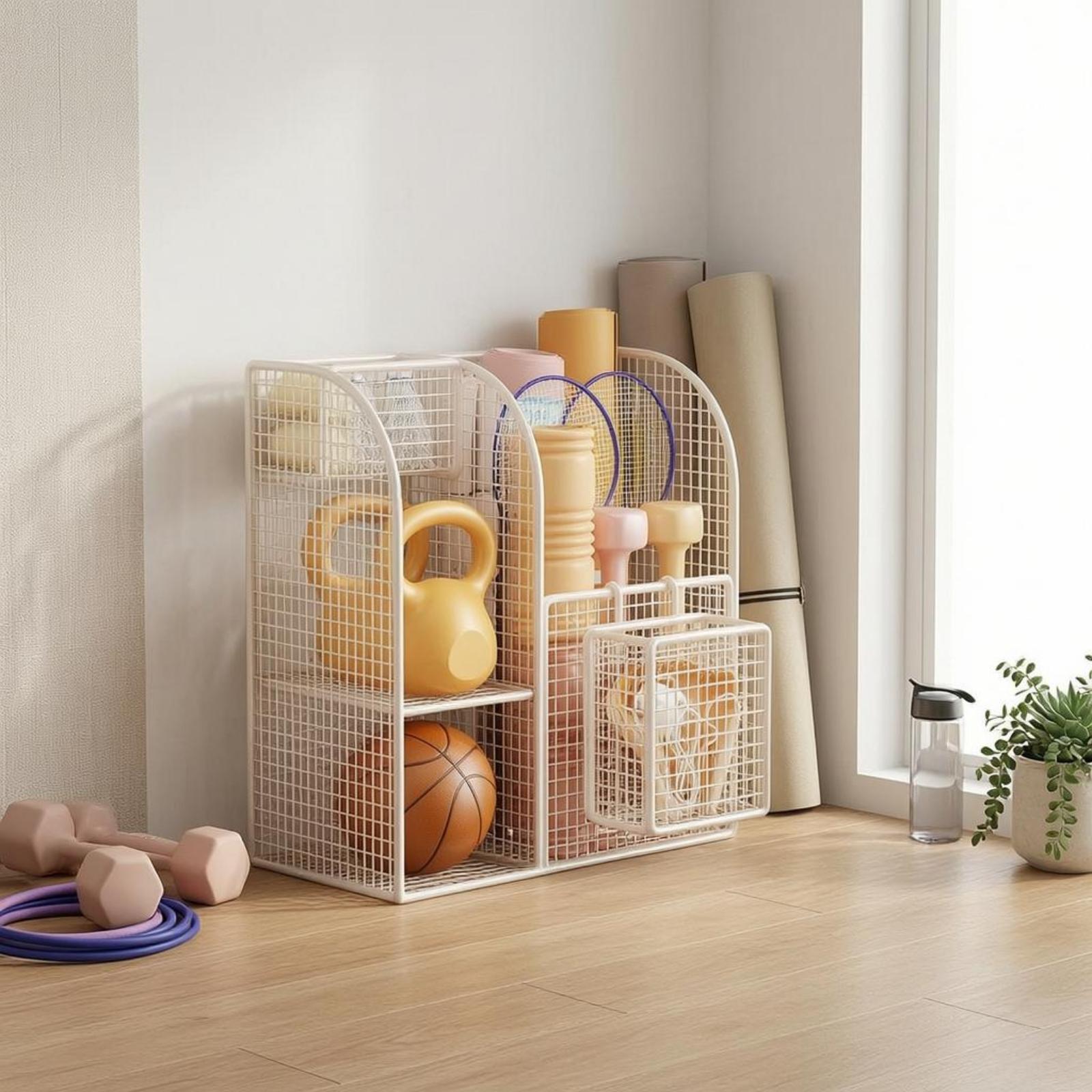 Sturdy Metal Wire Rack for Spo - Sports Equipment Types 评论和价格